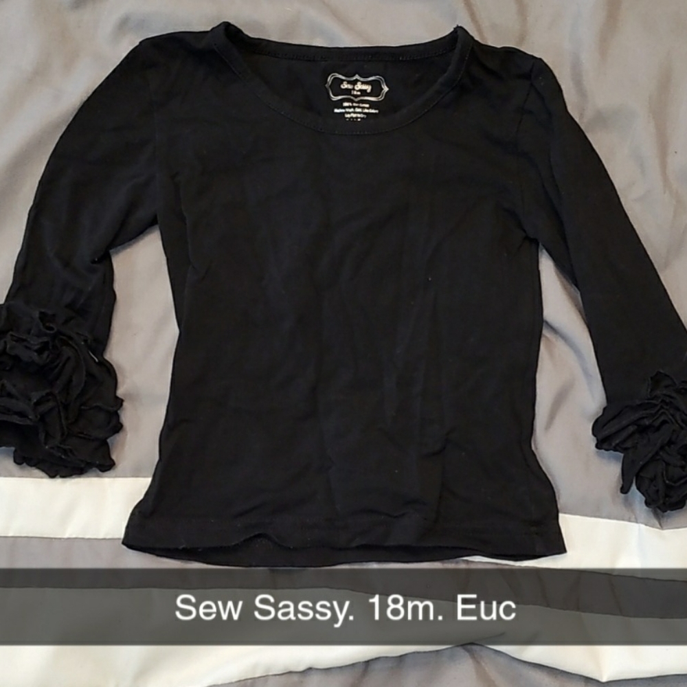 Sew Sassy long sleeve Ruffle